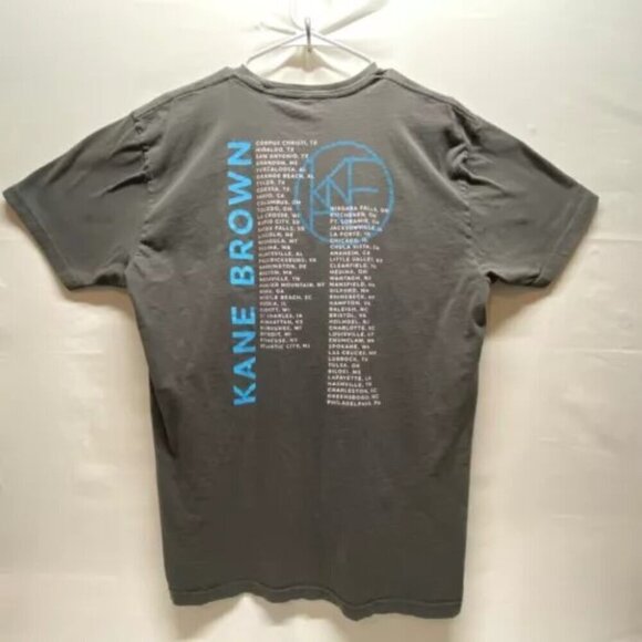 Kane Brown Concert T-Shirt Size XL Dark Gray Next Level Apparel Cotton Blend - Picture 7 of 12